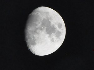 The Moon from PR (Jul 09) The Moon from Puerto Rico (3 July 2009)