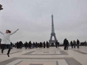 La Tour Effeil (Dec 10) Visiting La Tour Effeil -- Post Christmas in Paris (Île-de-France, France) - December 2010