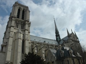 Notre-Dame de Paris (4 Apr 08) Visit to Cathédrale Notre-Dame de Paris (4 April 2008)