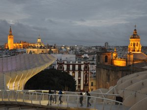 Metropol Parasol Metropol Parasol, La Plaza de la Encarnación (Seville, Spain) -- 3 January 2014