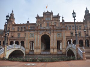 Plaza de España Plaza de España (Seville, Spain) -- 3 January 2014