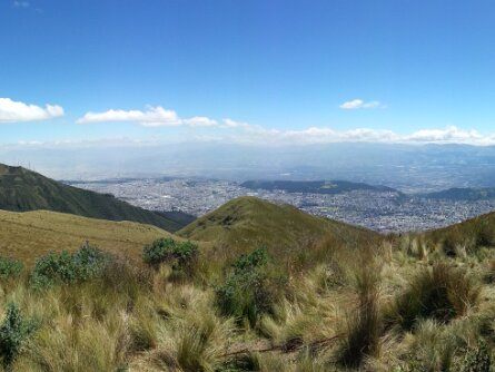 Pichincha Vulcano Hike & Horseback Ride along Pichincha Vulcano (30 December 2015)