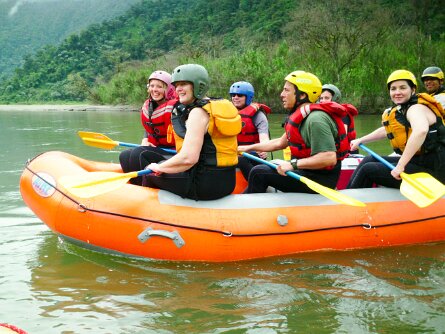 Chaco... Chaco (Whitewater Rafting on the Amazon, Hike to Malo/Magical Waterfall)