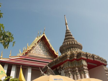 Wat Pho/Reclining Buddha A visit to Wat Pho Temple - The Reclining Buddha -- 1 Janary 2015