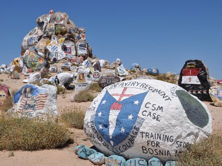 Painted Rocks Fort Irwin's "Painted Rocks" (06 Jun 2010)