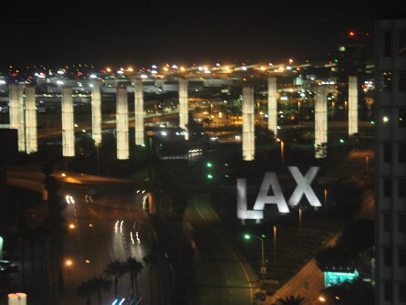 LAX Airport Around LAX airport ((30 August 2013)