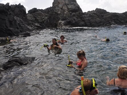 The Natural Pool ABC Tours Jeep Safari: Conchi - The Natural Pool (20 June 2010)