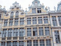 DSC_8386 Guildhalls on the Grand Place -- The Grand Place -- A trip to Brussels, Belgium -- 29 June 2017