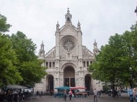DSC_8537 Place Ste. Catherine - Église Sainte-Catherine de Bruxelles -- A trip to Brussels, Belgium -- 1 July 2017
