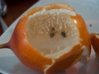 DSC_0206 Granadilla fruit -- Lunch in Mindo (Mindo, Ecuador) - 29 December 2015