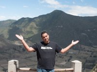 DSC_9975 Robert strikes a pose -- Pululahau Volcanic Crater (Quito, Ecuador) - 27 December 2015