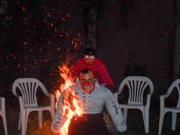 SAM_0341 MVI celebration bonfire -- New Year's Eve Celebration (Quito, Ecuador) - 30 December 2015