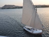 DSC_7698 A sunset over Aswan from the Minerva cruise ship on the Nile River - Aswan, Egypt -- 1 July 2013