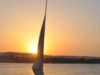 DSC_7705 A sunset over Aswan from the Minerva cruise ship on the Nile River - Aswan, Egypt -- 1 July 2013