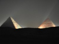 DSC_7146 The light show at the pyramids -- A bedouin night in Giza, Egypt -- 29 June 2013