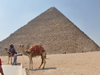 DSC_7188 Tour guide Amed (Memphis Tours) -- Visiting The Great Pyramid - Giza, Egypt -- 30 June 2013