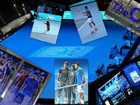 Collage Barclays ATP World Tour Finals - The O2 - London, UK -- 24 November 2011