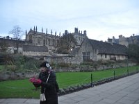 DSC_0687 Our tour guide Jess -- A visit to Oxford University (Oxford, UK) -- 29 November 2013
