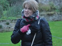 DSC_0689 Our tour guide Jess -- A visit to Oxford University (Oxford, UK) -- 29 November 2013