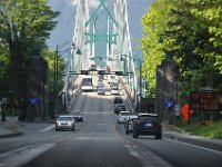DSC_3956 Lions Gate Bridge - with Lions in Vancouver Canucks Jerseys