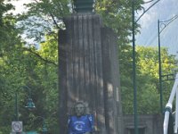 DSC_3959 Lions Gate Bridge - with Lions in Vancouver Canucks Jerseys