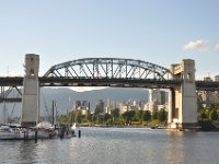 DSC_6456 View of the Burrard Street Bridge from Granville Island -- Various sights in Vancouver - 24 May 2013