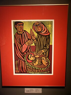 Christmas displays -- L&#39;Oratoire Saint-Joseph (29 Nov 03)    [ JHB Travel Photos ]