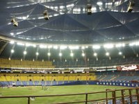 PICT1580 Montréal Expos practice -- Montréal Olympic Stadium (4 Sep 04)