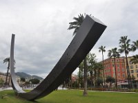 DSC_4006 Arc de 115°5 (l’Arc Monumental de Venet), Jardin Albert 1er -- Centre Ville de Nice, France -- 18 April 2014