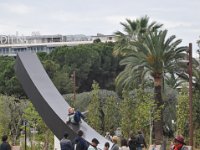 DSC_4013 Arc de 115°5 (l’Arc Monumental de Venet), Jardin Albert 1er -- Centre Ville de Nice, France -- 18 April 2014