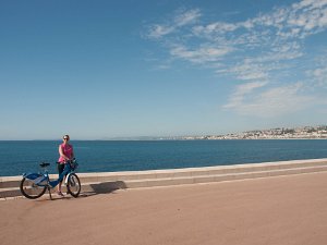 Nice Cycle Tours (15 Apr 16) A French Rivieria eBike tour to Mont Alban & Villefranche (La Côte d'Azur, France) -- 15 April 2016