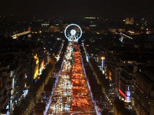 Champs-Élysées area Champs-Élysées, L'Arc de Triomphe, Place de la Concorde, and surrounding areas (10-12 December 2010)