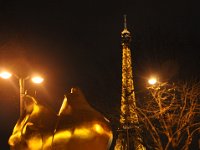 DSC_1940 The Statue of Liberty Torch & La Tour Effeil (Paris, France)