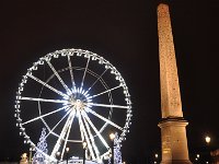 DSC_1770 La Grande Roue (Ferris Wheel) & Obélisque de la place de la Concorde, Champs-Élysées (Paris, France)