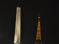 DSC_1781 La Tour Effeil & Obélisque de la place de la Concorde, Champs-Élysées (Paris, France)