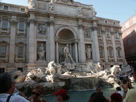 Other Italian Sites Fontana di Trevi, Piazza Navona, Piazza di Spagna - "La barcaccia", et al. (Aug 02)