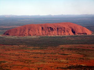 Uluru Aerial View (14 Jun 05) Uluru Aerial View (14 June 2005)