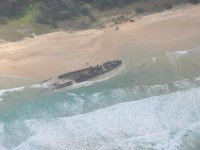 DSC_0131 View of the shipwreck S. S. Maheno from Air Fraser Island - The 75 Mile Beach - Fraser Island (Queensland, Australia)