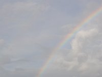 DSC_0203 Rainbow viewed leaving Fraser Island (Fraser Island, Qeensland, Australia)