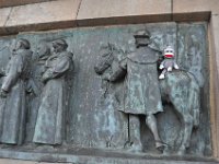 DSC_1223 Sock Monkey at the Monumento a Colón, Barcelona, Catalonia, Spain -- 27 December 2013