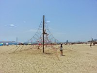 20150704_132710_HDR Playa de la Mar Bella -- A visit to Barcelona (Barcelona, Spain) -- 4 July 2015