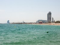 DSC_8068 Playa de la Mar Bella -- A visit to Barcelona (Barcelona, Spain) -- 4 July 2015