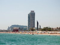 DSC_8069 Playa de la Mar Bella -- A visit to Barcelona (Barcelona, Spain) -- 4 July 2015