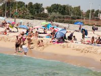 DSC_8071 Playa de la Mar Bella -- A visit to Barcelona (Barcelona, Spain) -- 4 July 2015