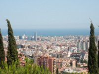 DSC_8404 View from above Park Güell -- A visit to Barcelona (Barcelona, Spain) -- 6 July 2015