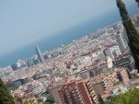 DSC_8421 View from above Park Güell -- A visit to Barcelona (Barcelona, Spain) -- 6 July 2015