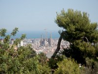 DSC_8429 View from above Park Güell -- A visit to Barcelona (Barcelona, Spain) -- 6 July 2015