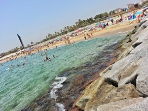 Playa Mar Bella Playa de la Mar Bella (4 July 2015)