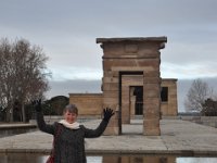 DSC_3284 The Templo de Debod, Madrid's Egyptian Temple -- A day in Madrid, Spain -- 5 January 2014