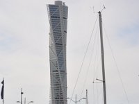 DSC_3471 View of HSB Turning Torso building from the marina -- Malmö, Sweden (9 Sep 12)